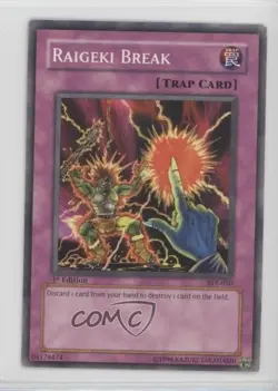 Raigeki Break 1st Ed. YuGiOh Starter Deck Yugi Evolution #SYE-050 2004 0ie5 - Image 1