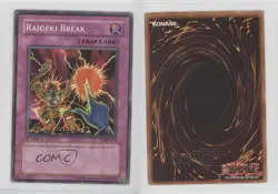 Raigeki Break 1st Ed. YuGiOh Starter Deck Yugi Evolution #SYE-050 2004 0ie5 - Image 3