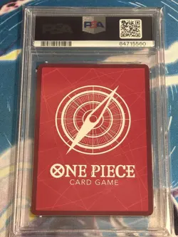 One Piece Card Yamato OP06 022 PSA10 Leader Parallel Rare Twin Champions - Image 2