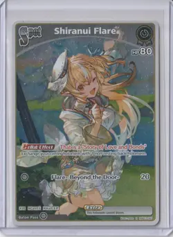 Shiranui Flare Foil - hBP01-097 R NM - Hololive TCG Trading Card VTuber - Image 1