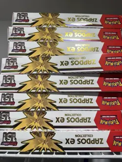 Pokemon Scarlet & Violet 151 Zapdos EX Collection Box 8x FACTORY SEALED - Image 1