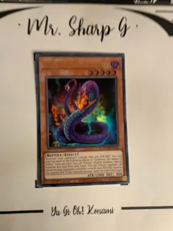 URUBONUS, THE AVATAR OF MALICE - 1st EDITION BLMR-EN020 ENGLISH Yu-Gi-Oh! CARD - Image 2
