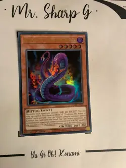 URUBONUS, THE AVATAR OF MALICE - 1st EDITION BLMR-EN020 ENGLISH Yu-Gi-Oh! CARD - Image 3
