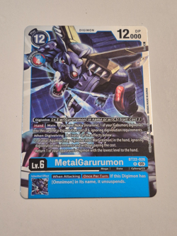 Digimon Card Game MetalGarurumon BT22-026 R Cyber Eden - Image 1