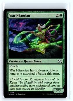 FOIL War Historian March of the Machine - MTG Magic the Gathering Card - Image 1