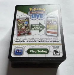 Pokemon TCG Online Code Card Lot of 130 Paradox Rift UNUSED Codes - Image 2