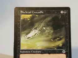 MTG Skeletal Crocodile Portal Regular Common Magic - Image 2