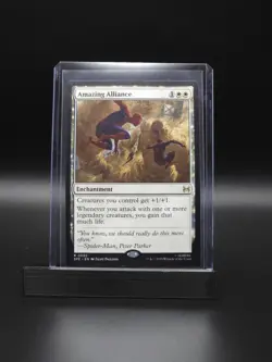 SDCC 2025 Magic the Gathering Marvel Spider-Man Rare Amazing Alliance MTG - Image 1