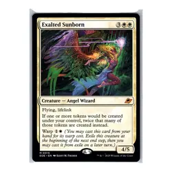 Exalted Sunborn #0015 Mythic Creature-Angel Wizard MTG 2025 Edge of Eternities - Image 1