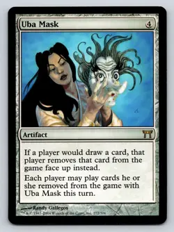 MTG - Uba Mask - Champions of Kamigawa - Magic the Gathering - Image 1