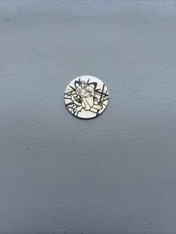 Pokemon Meowth Coin TCG Coin 2000 Holo Wizards Of The Coast WOTC Holographic - Image 1