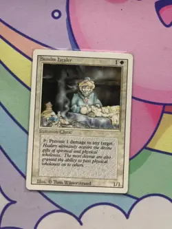 Samite Healer MTG Core Set 4th Edition Regular - Image 1