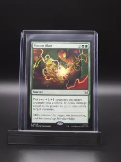 SDCC 2025 Exclusive Magic the Gathering Marvel Spider-Man Rare Venom Blast MTG - Image 1