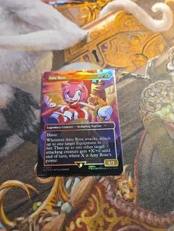 Amy Rose Foil MTG Secret Lair - Pack Fresh - - Image 1