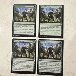 Magic the Gathering MTG Garruk's Uprising Play Set Of 4 Cards - Image 1