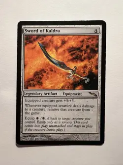 Sword of Kaldra - MTG Mirrodin - MP - Image 1