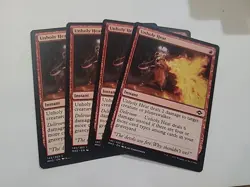 Mtg - Unholy Heat x4 - Image 1