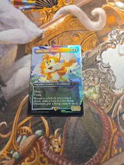 Miles "Tails" Prower Foil MTG Secret Lair - Pack Fresh - - Image 1