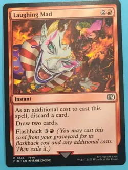 Laughing Mad x4 NM Final Fantasy MTG Magic The Gathering - Image 1