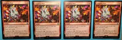 Laughing Mad x4 NM Final Fantasy MTG Magic The Gathering - Image 2