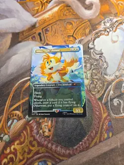 Miles "Tails" Prower MTG Secret Lair - Pack Fresh - - Image 1