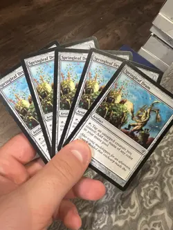 5x MTG Springleaf Drum ** Lorwyn ** English VLP - Image 1