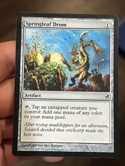 5x MTG Springleaf Drum ** Lorwyn ** English VLP - Image 2