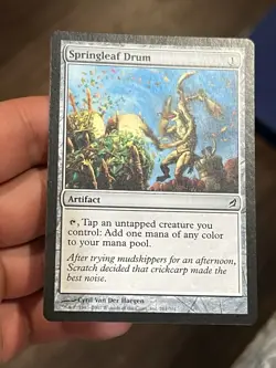 5x MTG Springleaf Drum ** Lorwyn ** English VLP - Image 4