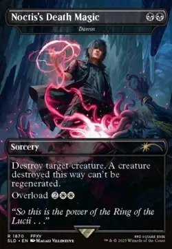 MTG | Noctis's Death Magic | FINAL FANTASY x SECRET LAIR | NM | EN - Image 1