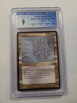 Mtg CGC Graded - Tuknir Deathlock *Reserved List - Mint 9* - Image 1