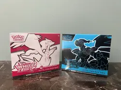 Pokemon Center Black Bolt White Flare Elite Trainer Box ETB Set - Image 1
