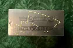 Pokemon Celebrations 25th Anniversary Elite Trainer Box ETB Sealed w/ Protector - Image 4