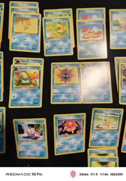Vintage Pokemon water Lot 30 Cards Commons - Image 3