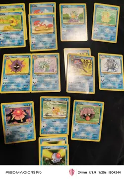 Vintage Pokemon water Lot 30 Cards Commons - Image 4