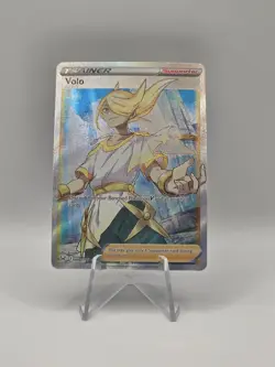 Pokemon TCG Volo 196/196 Lost Origin Full Art Trainer Ultra Rare 2022 NM/Mint - Image 1