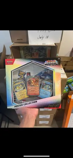 Pokemon Scarlet & Violet Prismatic Evolutions Poster Collection full case 6 unit - Image 2