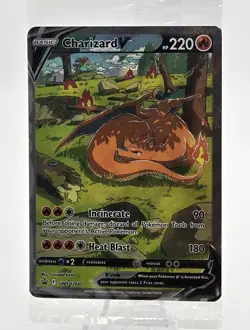 Pokemon TCG Charizard UPC Promo Set Sealed SWSH260 SWSH261 SWSH262 NM/M - Image 1