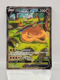 Charizard V - SWSH260 UPC Black Star Promo Alternate Art Pokemon - Image 5