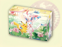 Pokemon Hangzhou Masters 2025 Chinese Exclusive Pikachu and Sylveon card box - Image 1