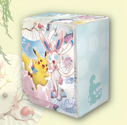 Pokemon Hangzhou Masters 2025 Chinese Exclusive Pikachu and Sylveon card box - Image 1