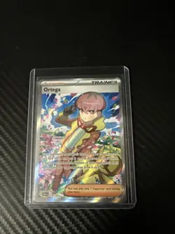 Ortega 219/197 Sv03: Obsidian Flames Full Art Holo Pokemon TCG Card - Image 1