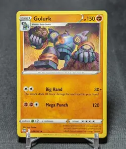 Golurk Regular Rare Fighting 2022 Brilliant Stars Pokemon TCG Card 083/172 - Image 1
