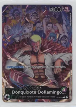 2023 One Piece Card Game: Kingdoms of Intrigue OP04 Donquixote Doflamingo i7p - Image 1
