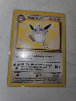 Wigglytuff - Jungle 32/64 - Rare Non-Holo Pokemon Card WOTC - NM/LP - Image 1