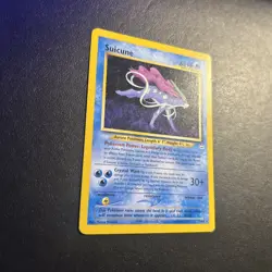 Suicune 27/64 Neo Revelation Pokemon Card Regular Rare Lightly Played LP - - Image 2