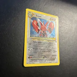 Scizor 10/75 Neo Discovery Pokemon Card Holo Rare Moderately Played MP + - Image 2