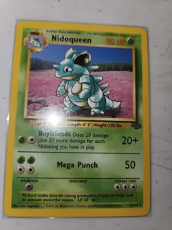 Nidoqueen - Jungle 23/64 - Rare Non-Holo WOTC Vintage Pokemon Card - NM/LP - Image 1