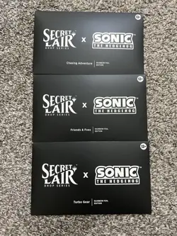MTG Secret Lair SONIC FOIL Set Friends & Foes Turbo Gear Chasing Adventure Magic - Image 1