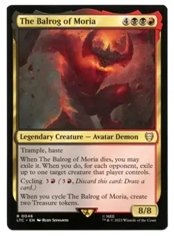 MTG | The Balrog of Moria #0046 | The Lord of the Rings | NM | EN - Image 1