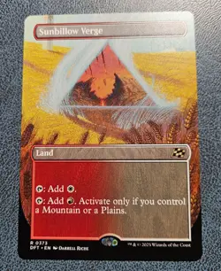 Sunbillow Verge (Borderless) 373 (R) MTG Aetherdrift (DFT) - Image 1